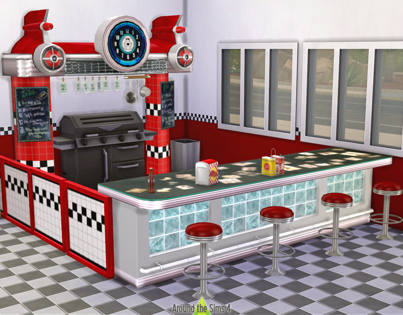 The Sims 2 Restaurant Food At Home