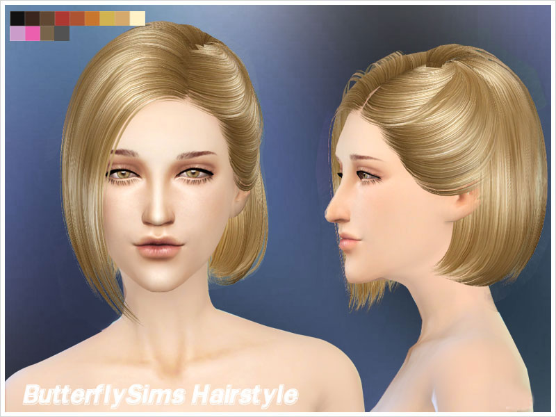 Hairstyle100 - Hairstyles - B-fly - Provide personalized hairstyle to Sims game player