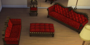 Mod The Sims - Gothic Thistle Furniture Set