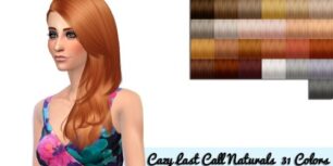 nessasims, Cazy Last Call Naturals pooklets texture color...