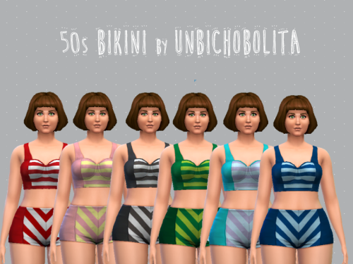 Hi! Long live summer!! 50`s Bikini separates (I... - Un bichobolita | fuckyeahunbichobolita