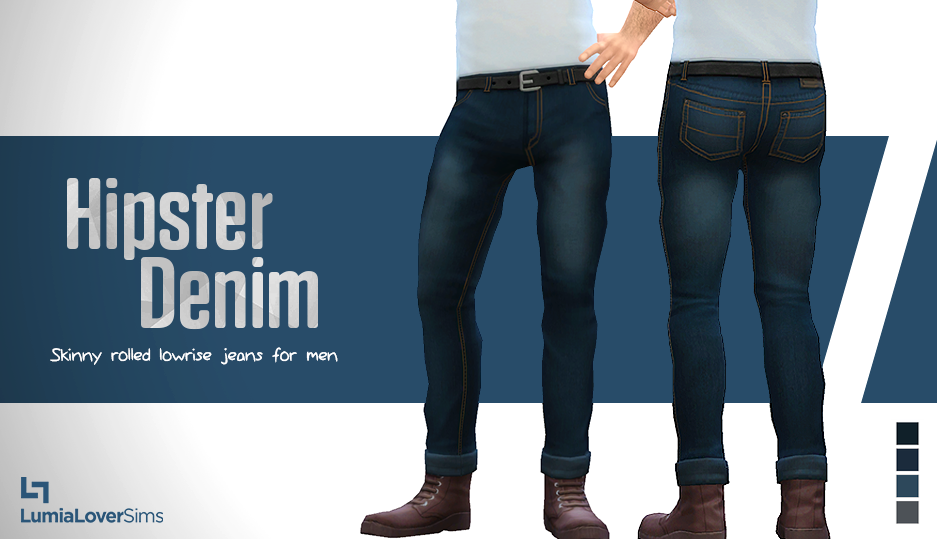 LumiaLoverSims – Maxis-match denim jeans. Now that's something you ...