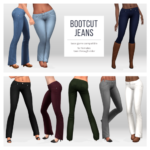 BLVCK|LIFE|SIMZ baggy jeans | Sims 4 Updates -♦- Sims 4 Finds & Sims 4 ...