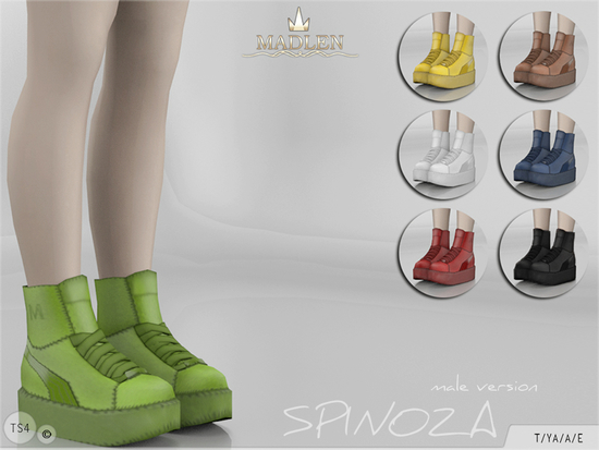 MJ95’s Madlen Spinoza Shoes (MALE) – Sims 4 Updates -♦- Sims 4 Finds ...