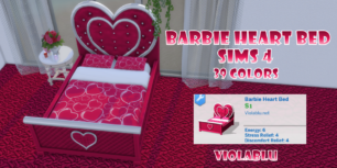 barbieheartbed